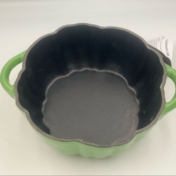 2QT Dutch Oven Green Pumpkin Smith & Cast Iron - Picture 4 of 8